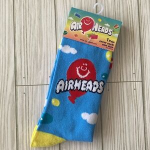 3/$10  AIRHEADS Novelty Crew Socks